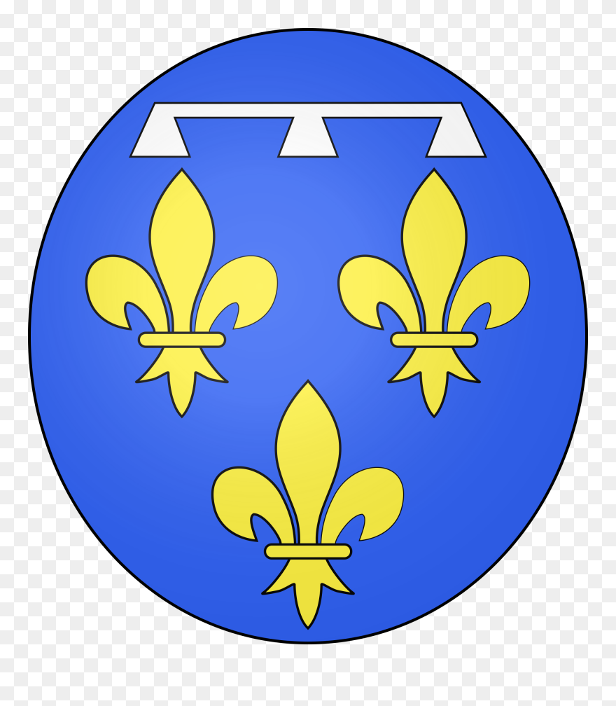 Oval Clipart Crest - Blason Francais Moyen Age - Png Download