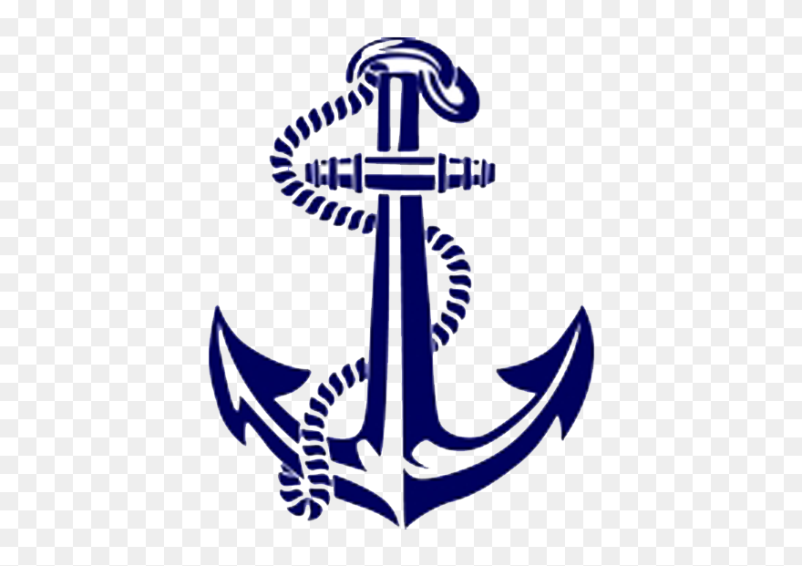 Anchor Ship Clip Art - Transparent Background Anchor Clipart - Png Download