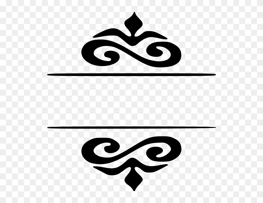 Fish Monogram Clipart Png Transparent Library Amazin - Miller Monogram