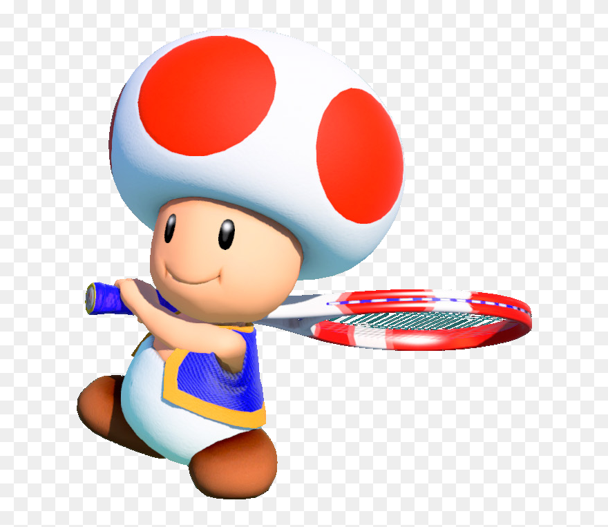 Transparent Smash Png - Toad De Mario Tennis Aces Clipart