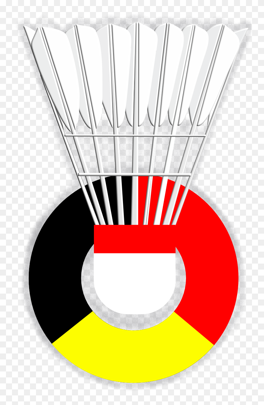 Belgium Badminton Logo Clipart