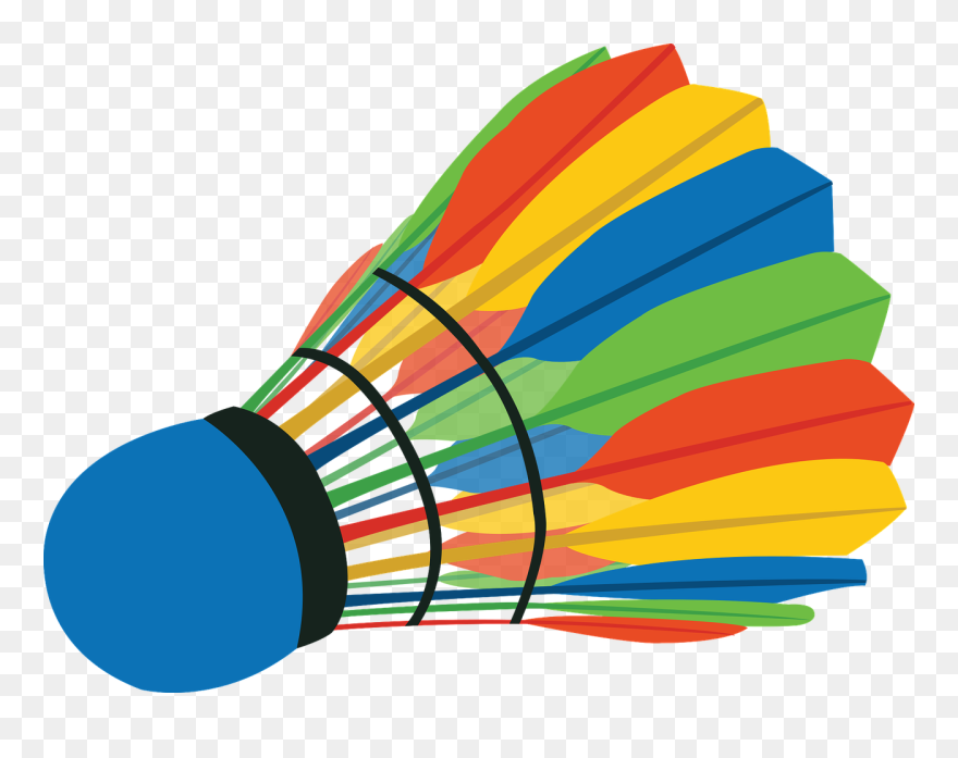 Shuttlecock, Badminton, Sport, Game, Free Vector Graphics, - Transparent Transparent Background Shuttlecock Clipart - Png Download