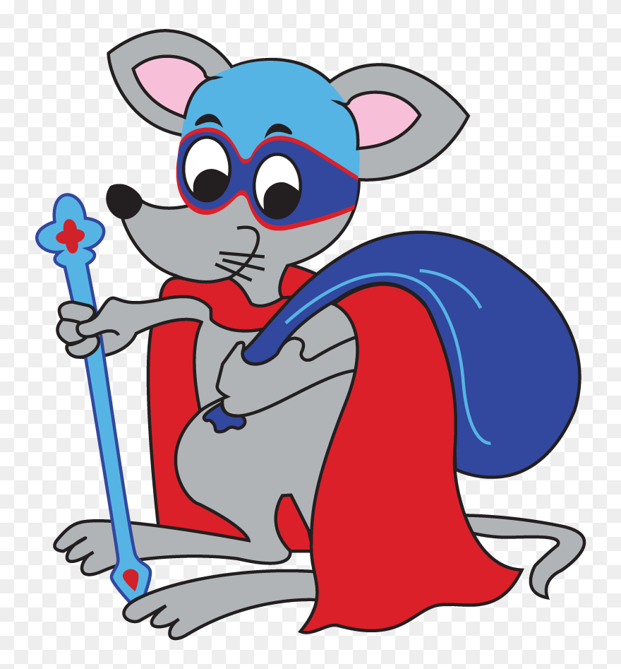 Hydro The Water Saving Rat - Cartoon Clipart