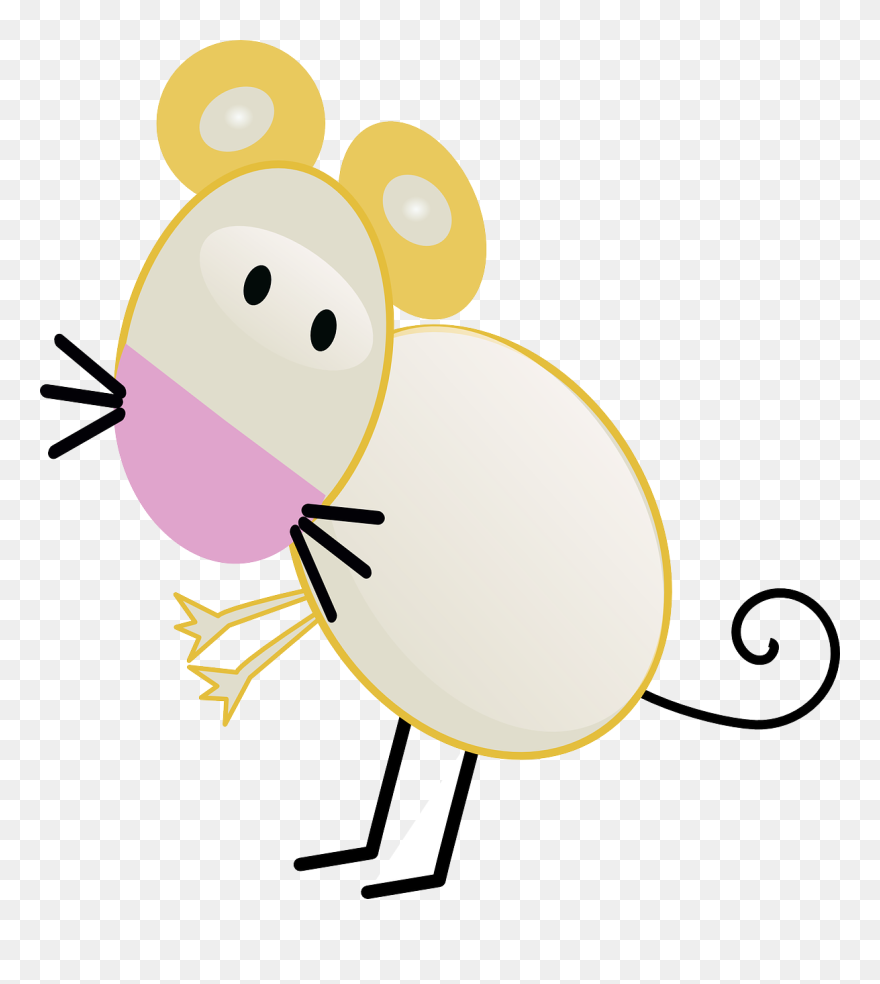 Mouse Animal Rat Free Photo - Clipart Topo - Png Download