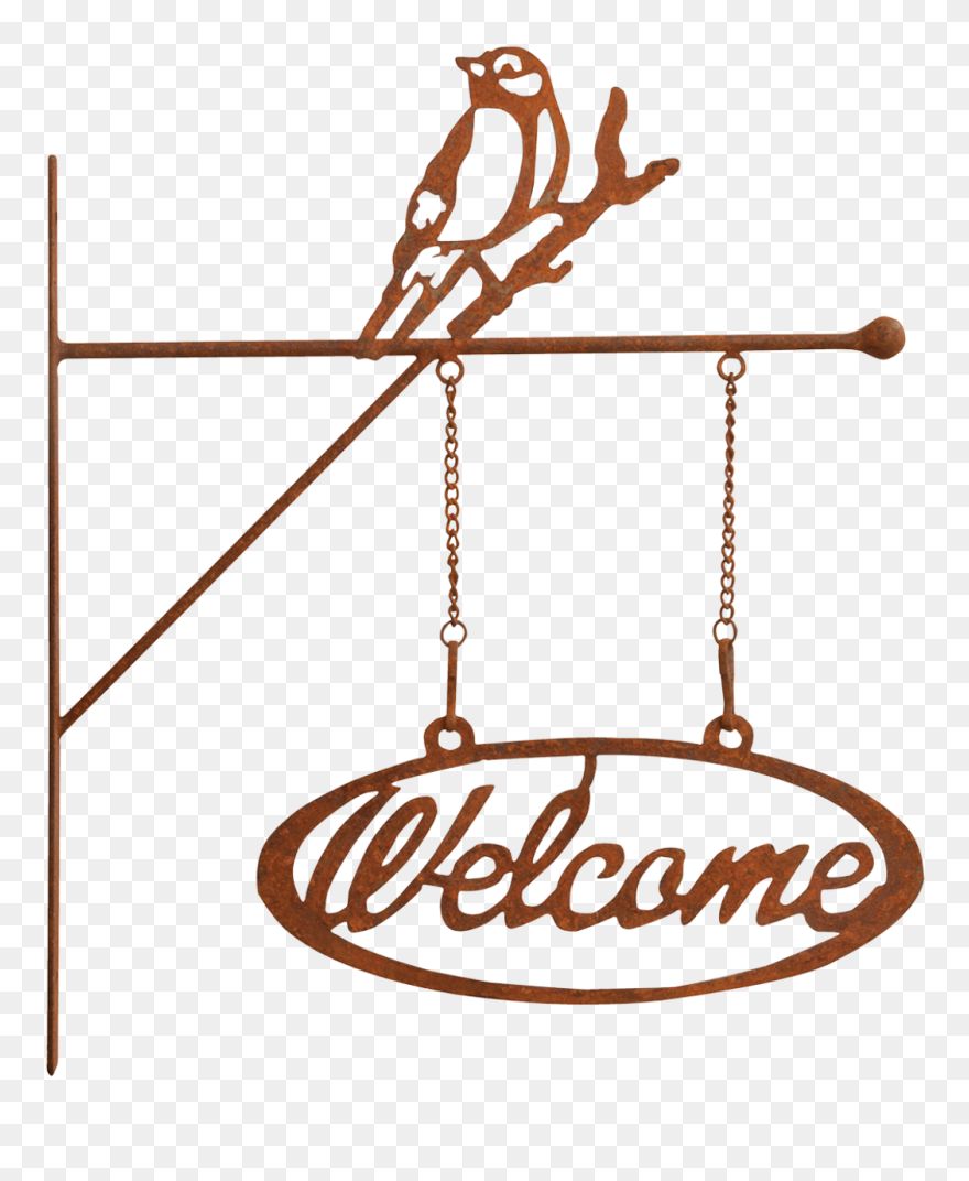 Rust "welcome - Metal Clipart