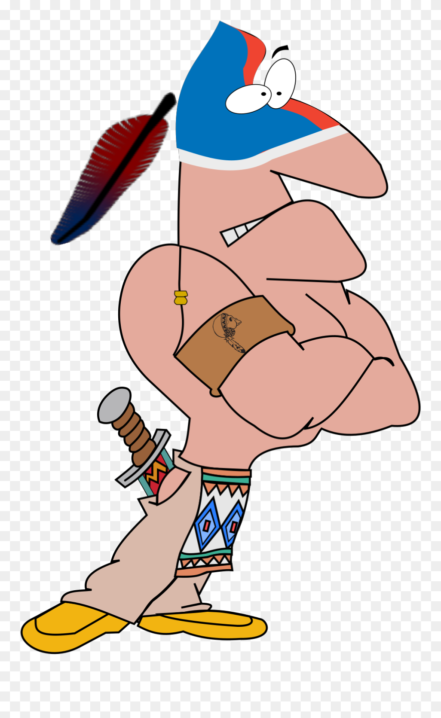 Cartoon Indians Clipart