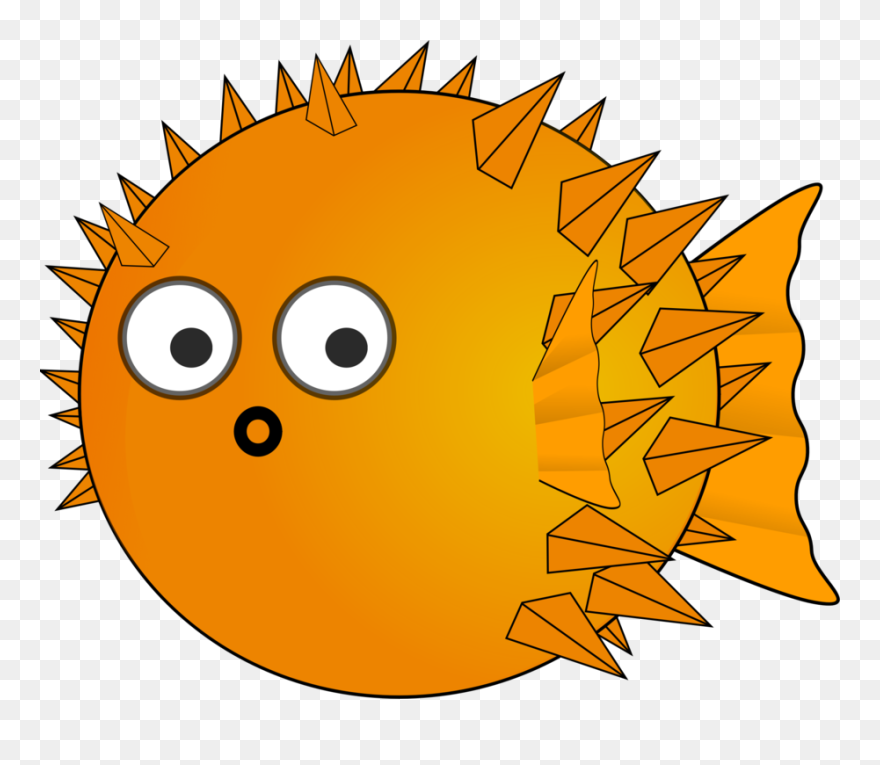 Plant,leaf,food - Puffer Fish Clipart - Png Download