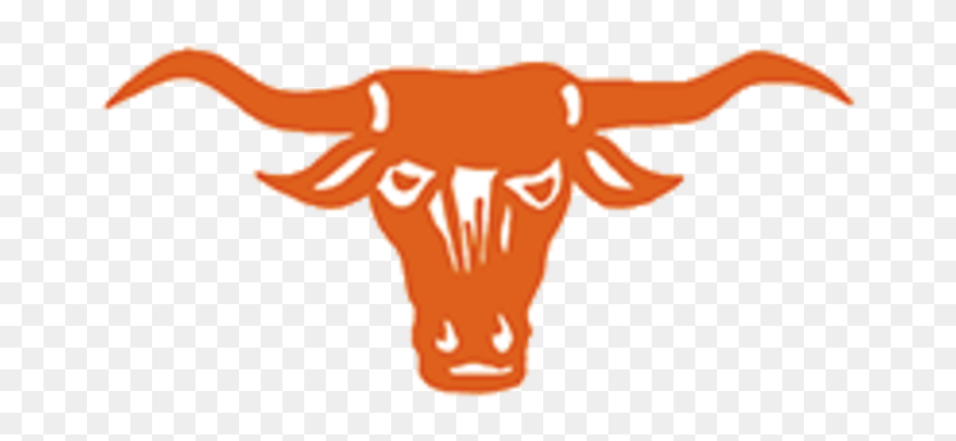 Football Cow Clipart Royalty Free Download South Dakota - Faith Longhorns - Png Download