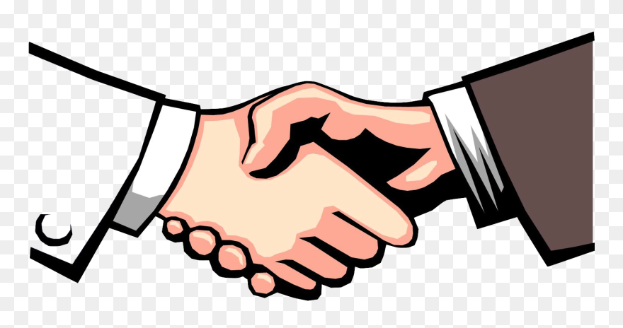 Business Security Products America - Shake Hand Vector Png Clipart