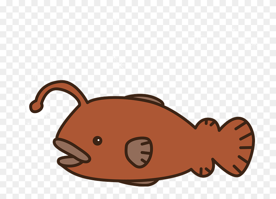 Atlantic Footballfish Clipart - Cartoon - Png Download