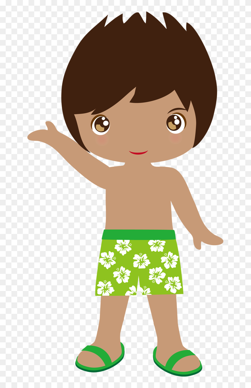 Transparent Luau Clip Art - Hawaii Boy Clip Art - Png Download