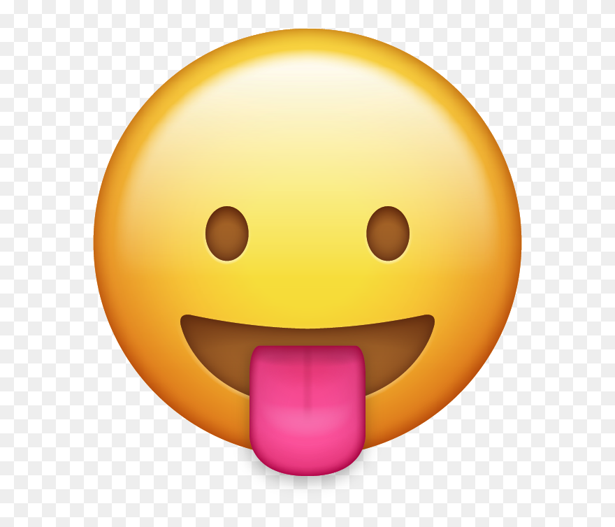 Apple Emojis Clipart Svg Transparent Download New Emoji - Tongue Out Emoji Iphone - Png Download