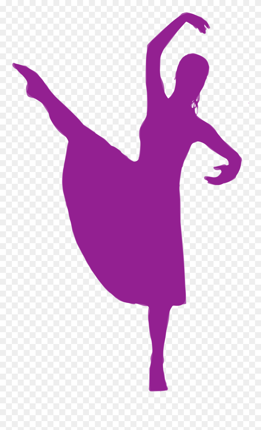 Silhouette Danse 03 Clip Arts - Dance - Png Download