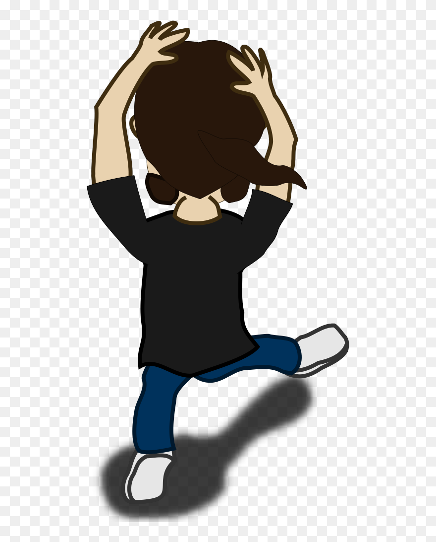 Comic Character Dancing Svg Clip Arts - ภาพ เคลื่อนไหว เต้น ตลก - Png Download