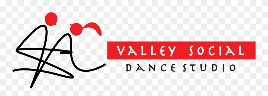 Valley Social Dance Studio Logo Clipart