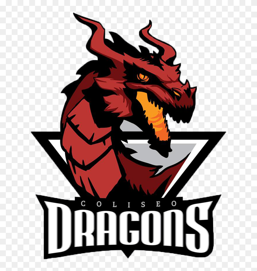 Coliseodragons - Coliseo Dragons Logo Clipart