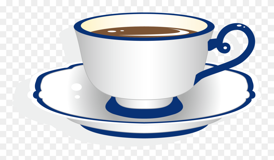 Coffee Cup Espresso Tea Cafe - Coffee Cup Vector Free Clipart