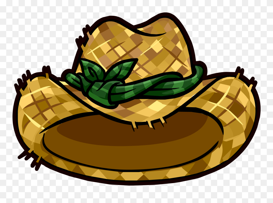 Transparent Farm Clip Art - Straw Hat - Png Download
