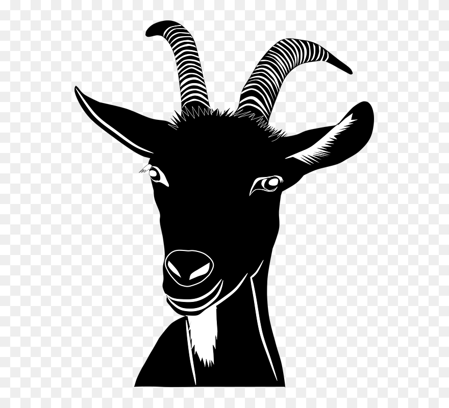 Transparent Farmhouse Clip Art - Goat Svg - Png Download