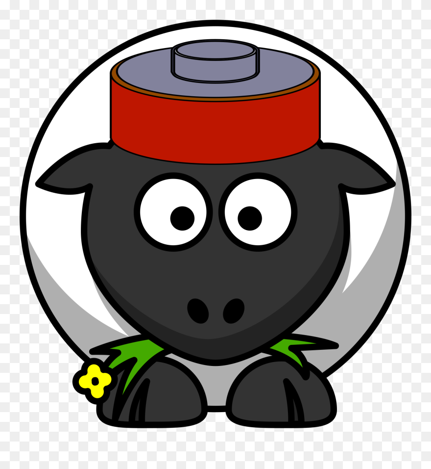 Sheep Svg Clip Arts - Parable Of Sheep And Goats Cartoon - Png Download