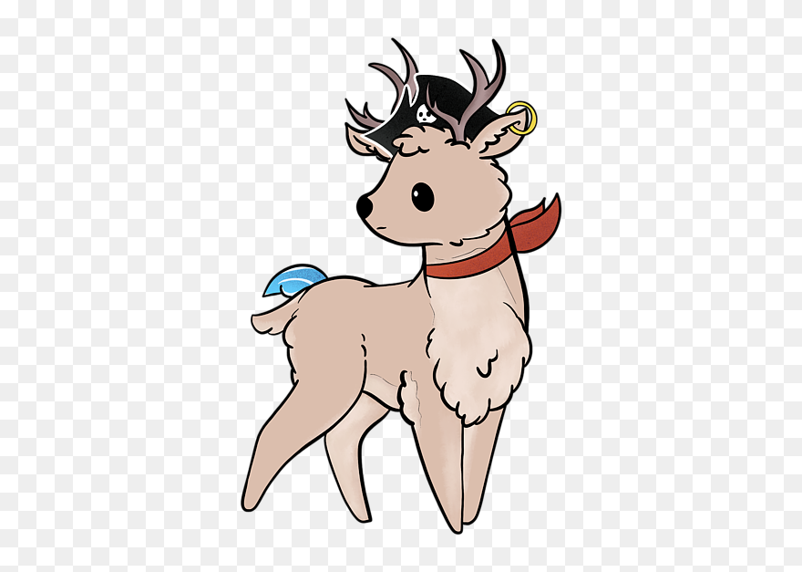 Pirate Deer Clipart