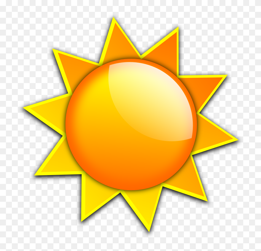 Sunny Clip Art - Png Download