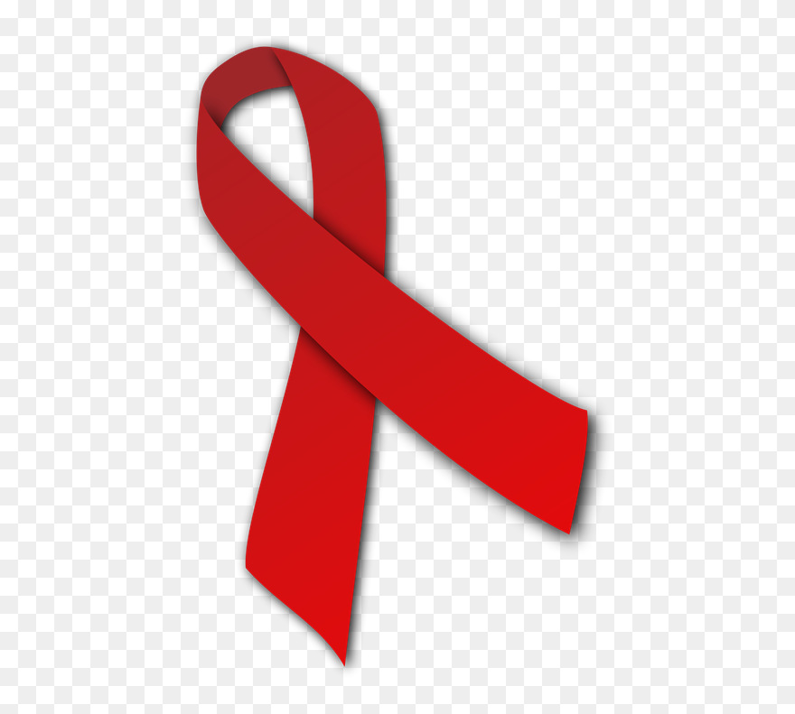 Red Ribbon Week Png - Awareness Red Ribbon Png Clipart