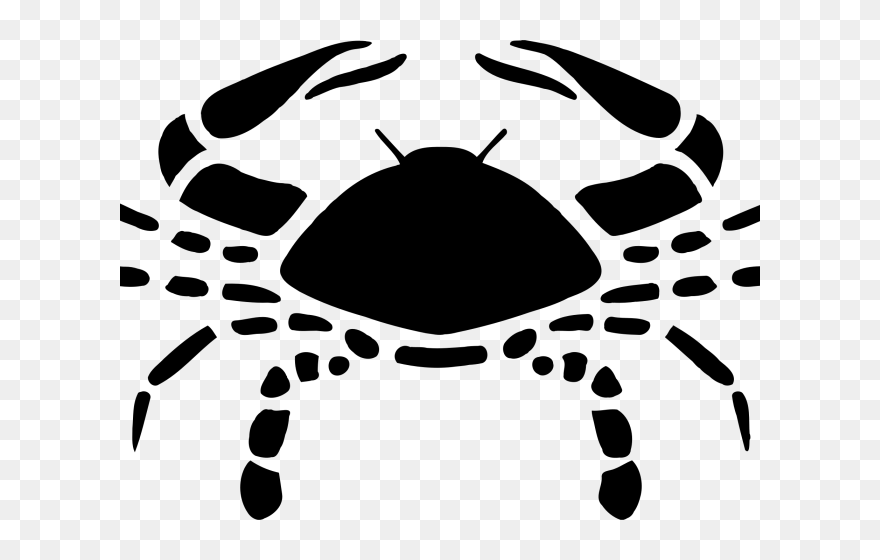 Transparent Crab Clipart Png - Transparent Cancer Zodiac Png