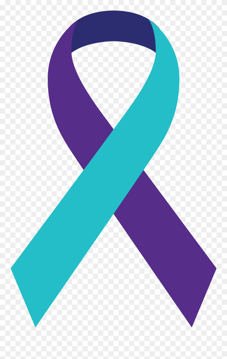 Awarenessribbons - Suicide Prevention Logo Clipart