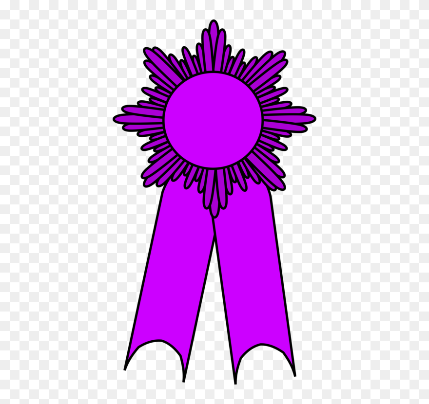 Pink,flower,symmetry - Ribbon Awards For Girl Scout Clipart
