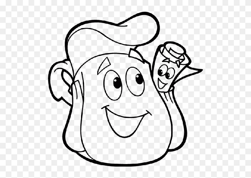 Explorer Drawing Dora Transparent Png Clipart Free - Dora The Explorer Drawing