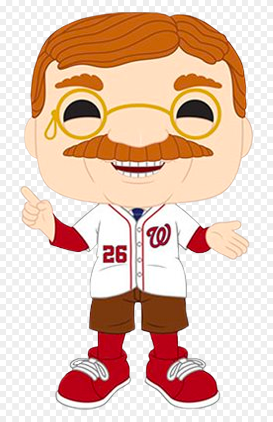 Theodore Roosevelt Washington Nationals Mascot Pop - Washington Nationals Clipart