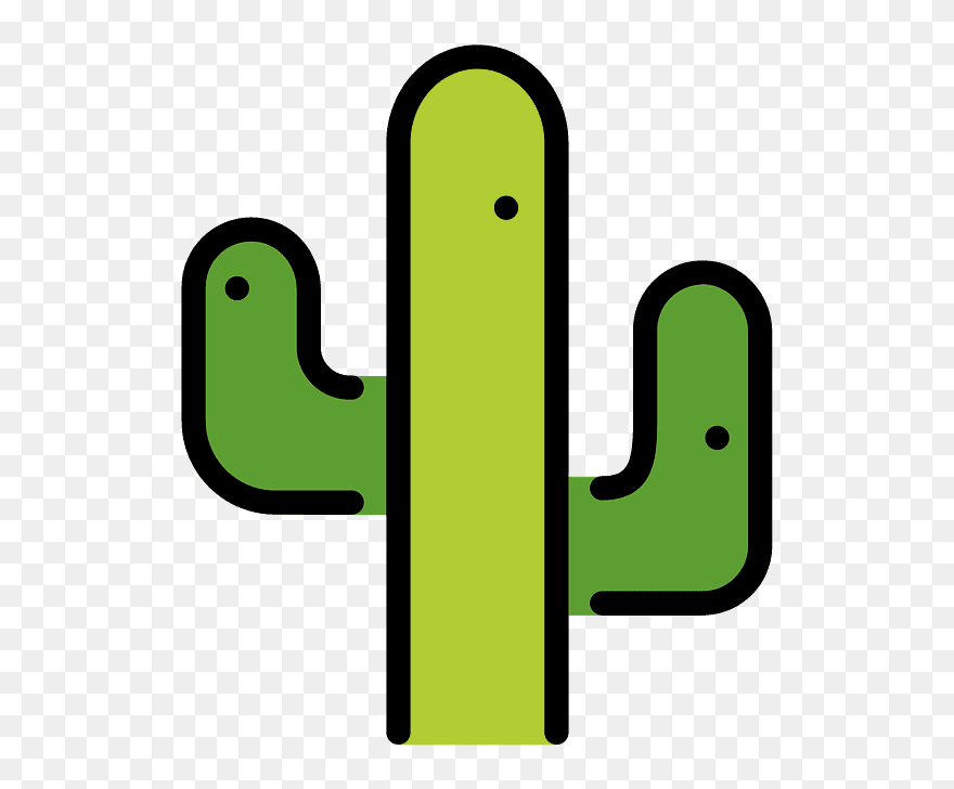 Kaktus Clipart - Cactus - Png Download
