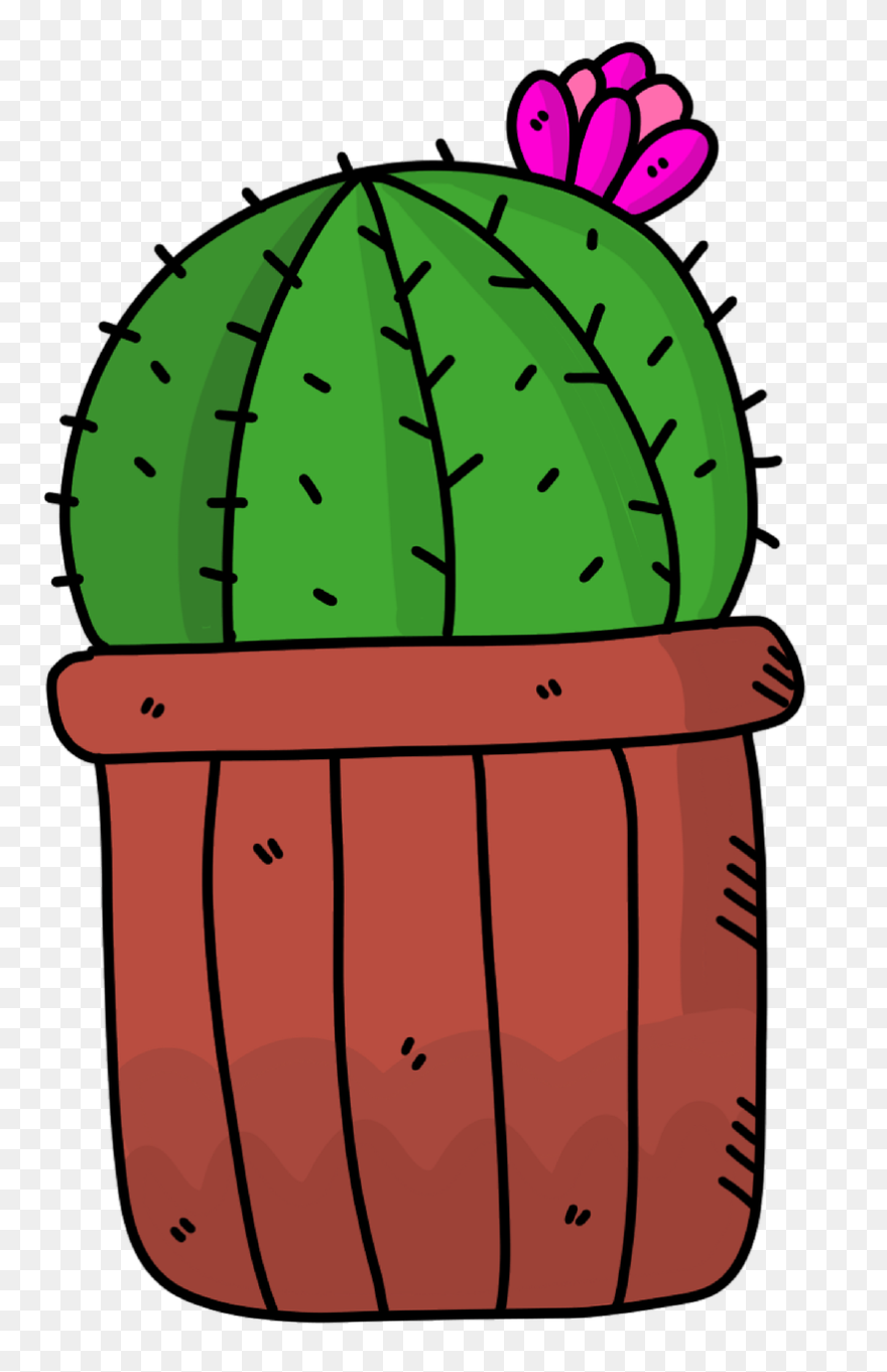 Succulents Cartoon Clipart