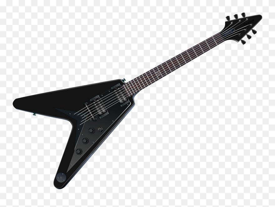 Flying V Guitar Clipart