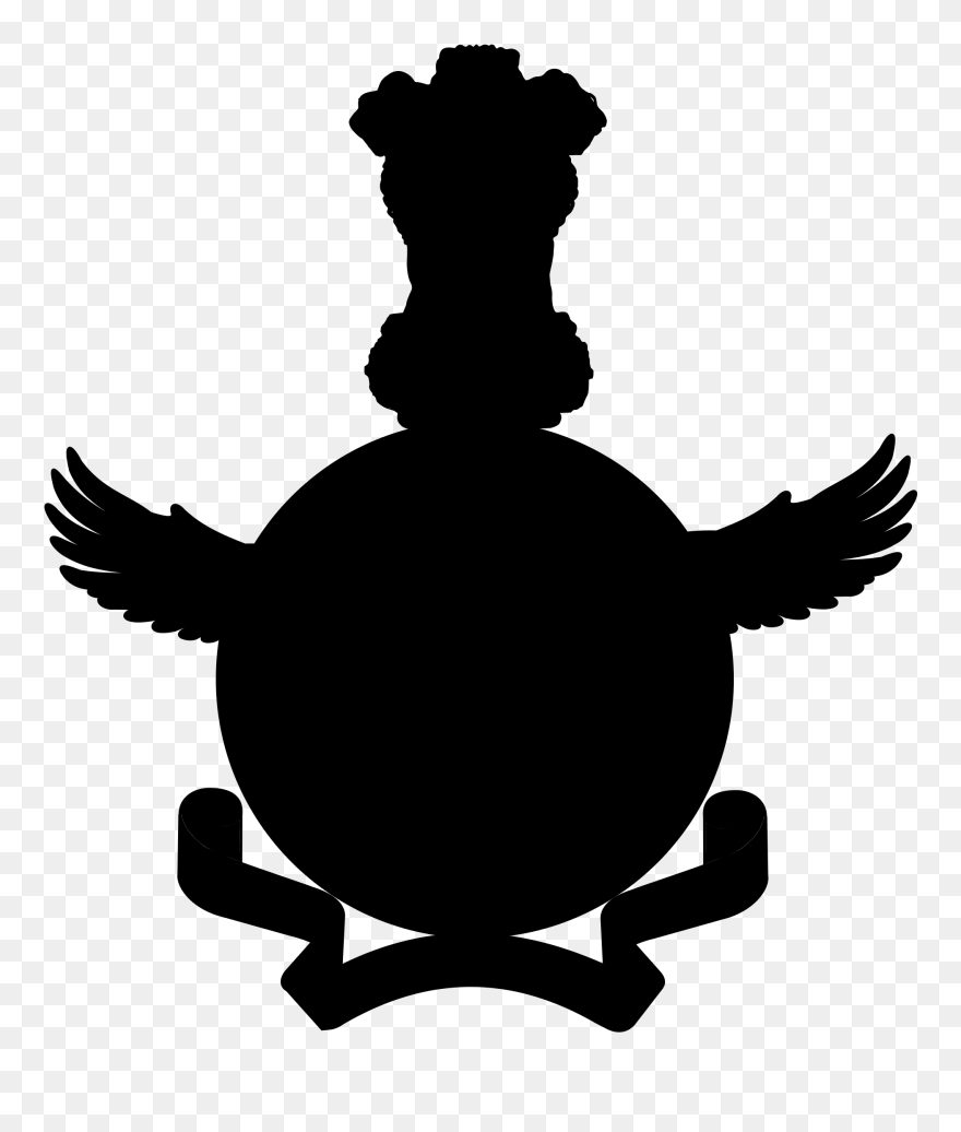 Clip Art Beak Turtle Silhouette - Indian Air Force - Png Download