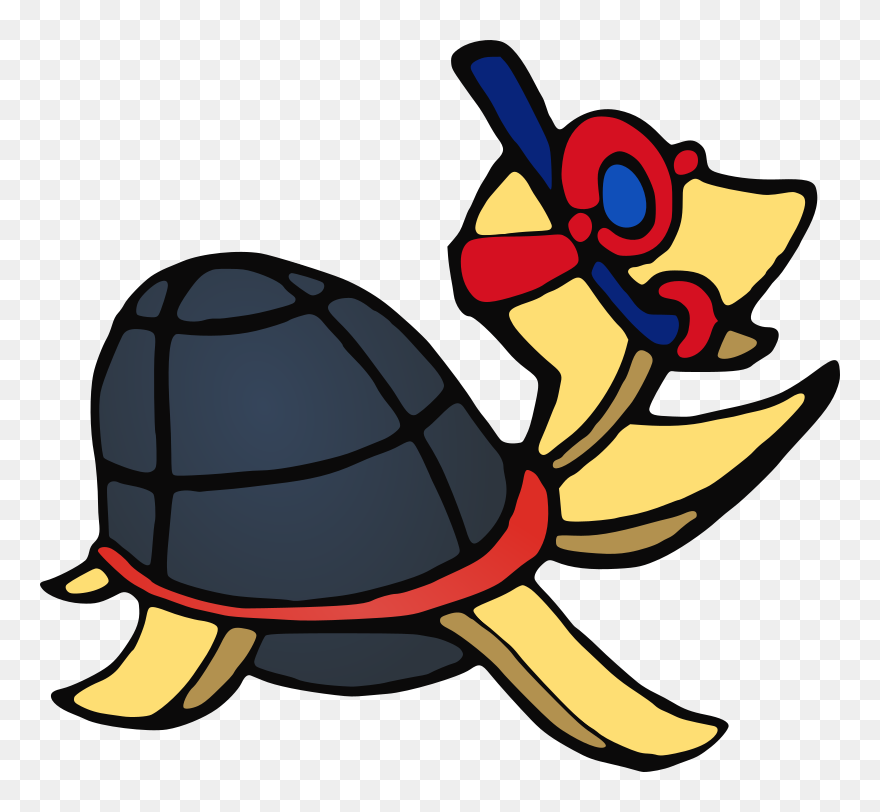 Free To Use Public Domain Turtle Clip Art - Running Turtle Clipart Transparent - Png Download