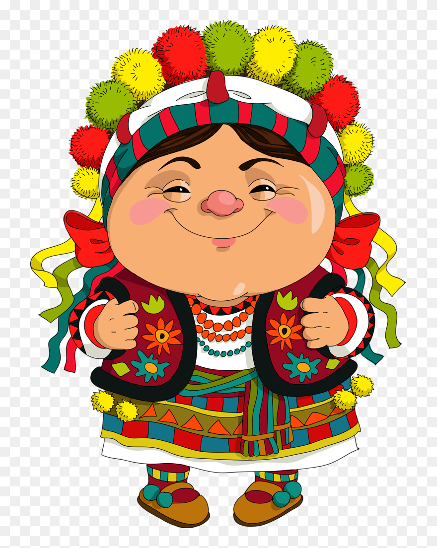 Ukrainians Png Pinterest Mexicans - Ucranianos Dibujos Clipart