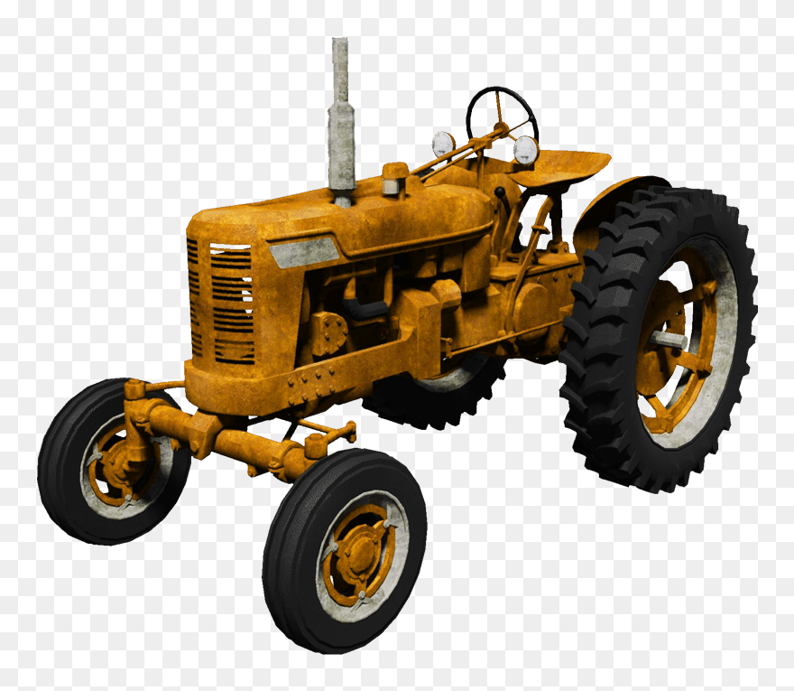 Transparent Tractor Clip Art Free - Transparent Background Tractor Transparent - Png Download