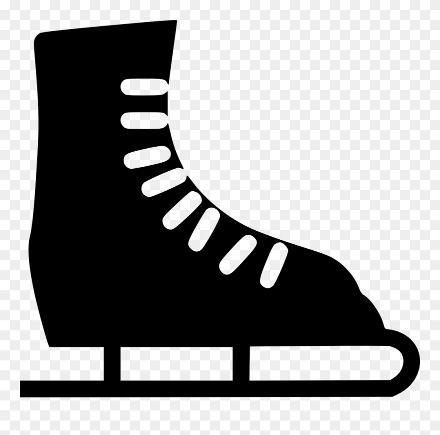Ice Skating Shoe - Ice Skating Shoe Svg Clipart