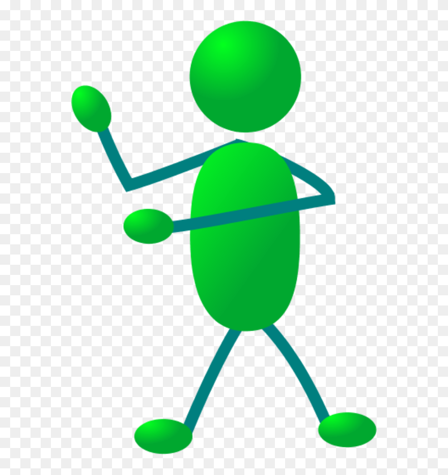 Arms Clipart Stick - Stick People Clip Art - Png Download