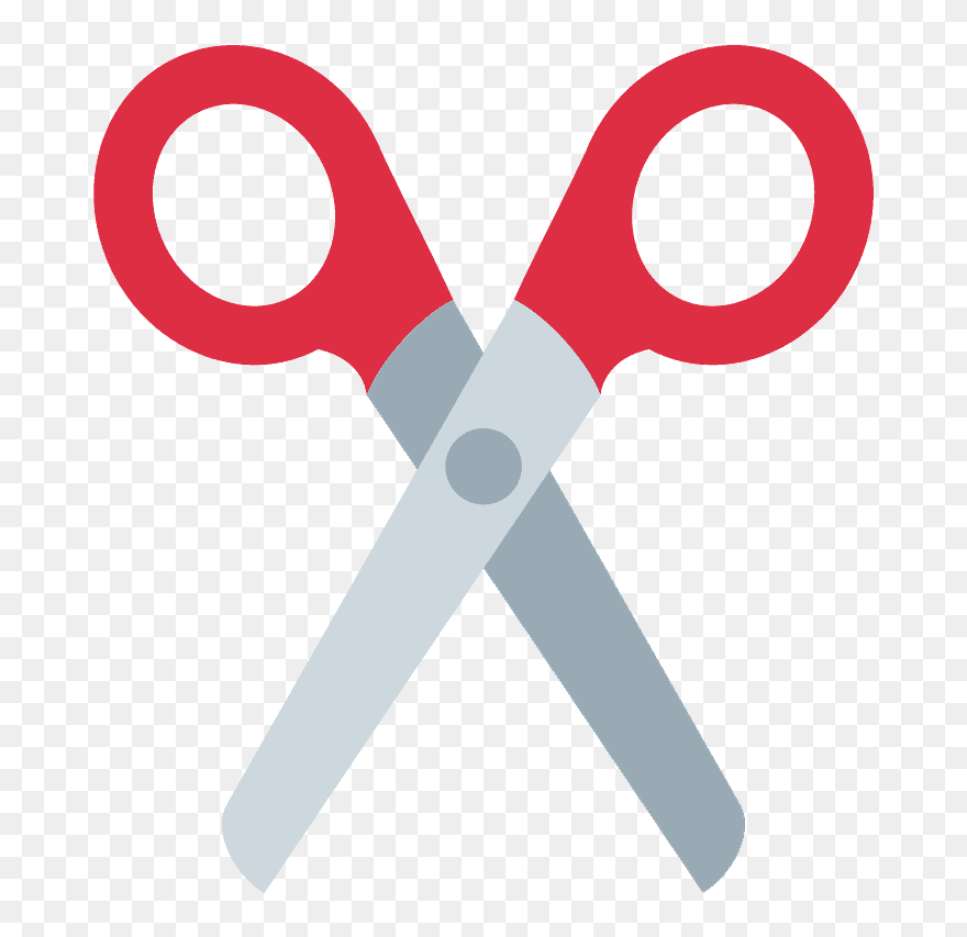 Schere Clipart - Scissors Emoji Png Transparent Png