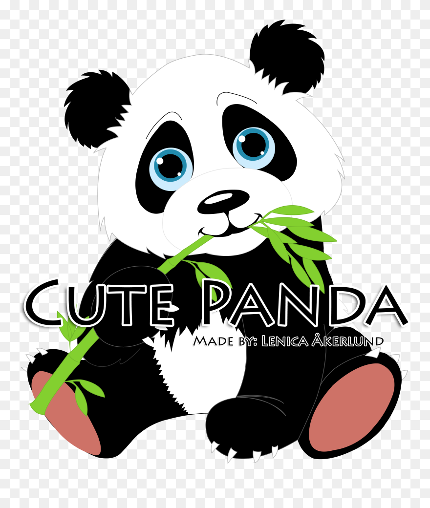 Panda Illustration Clipart