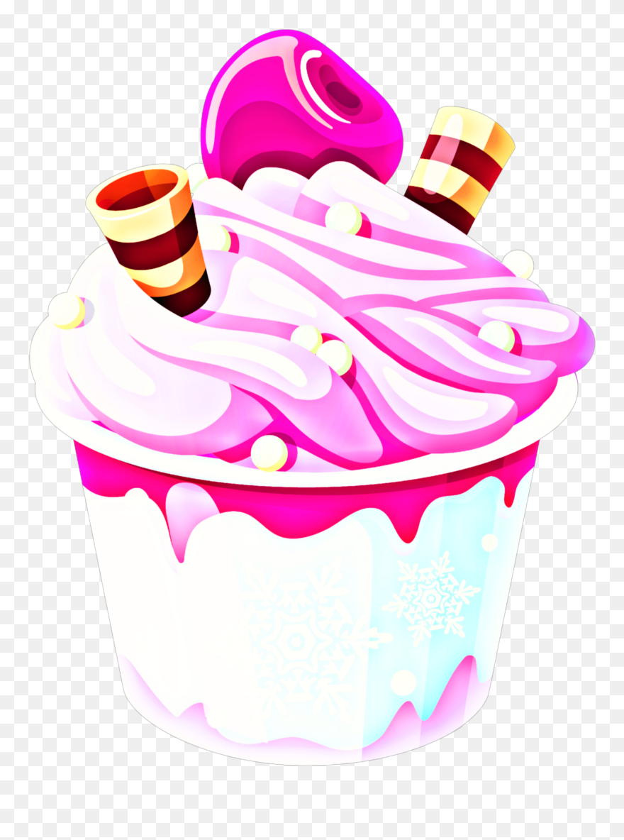 #eaten - Ice Cream Cup Clipart - Png Download