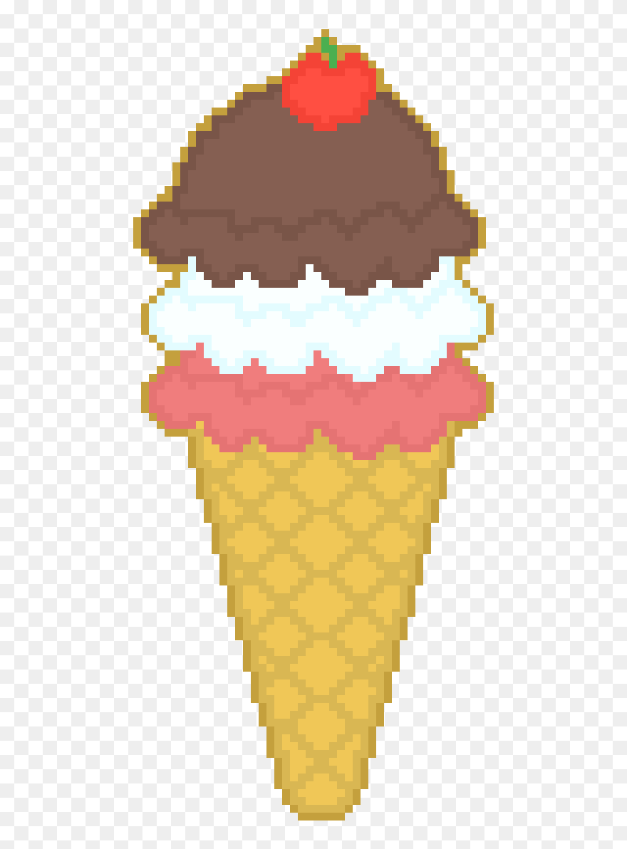 Triple Decker Ice Cream Clipart