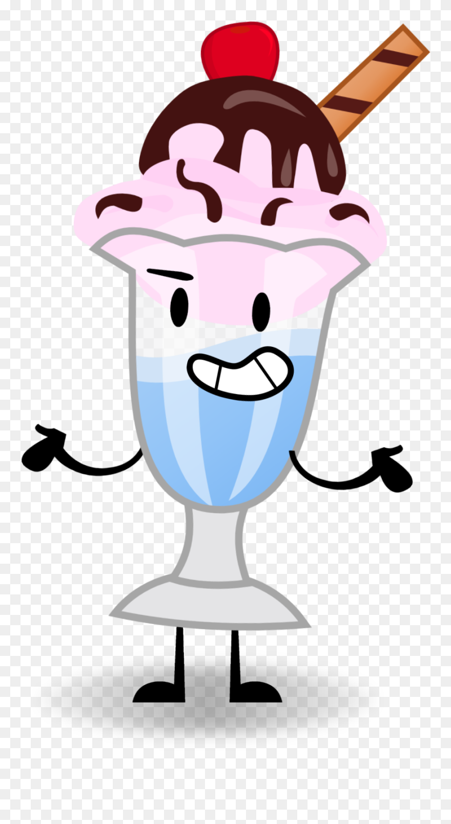 Transparent Ice Cream Sunday Clip Art - Object Show Ice Cream - Png Download
