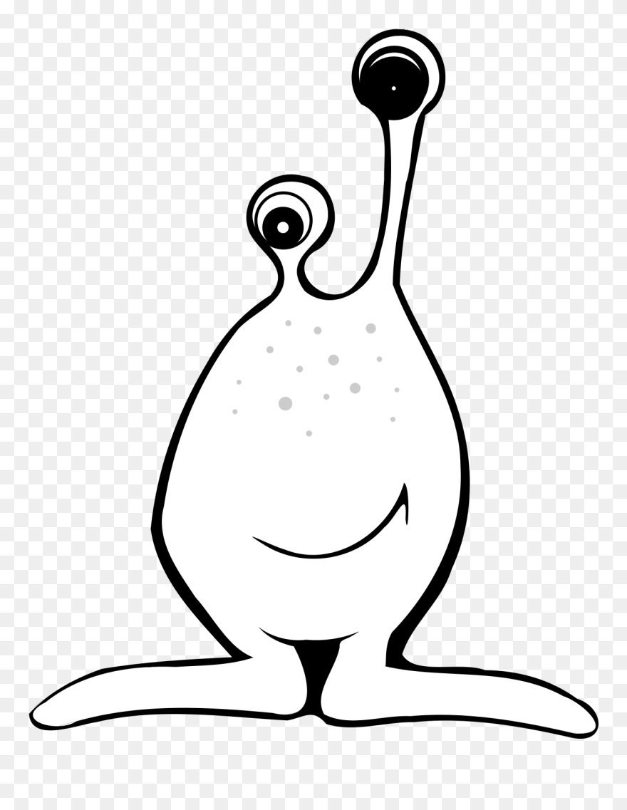 Alien Coloring Pages Clipart