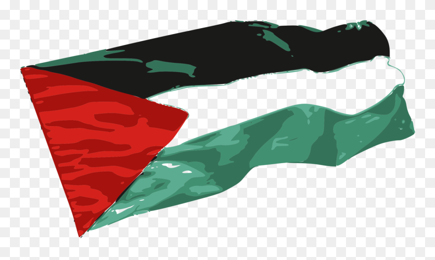 Green,state Of Palestine,flag Of Palestine - Vector Palestine Flag Png Clipart