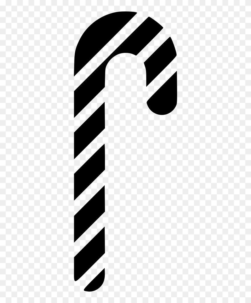 Candy Cane Stick Peppermint Clipart