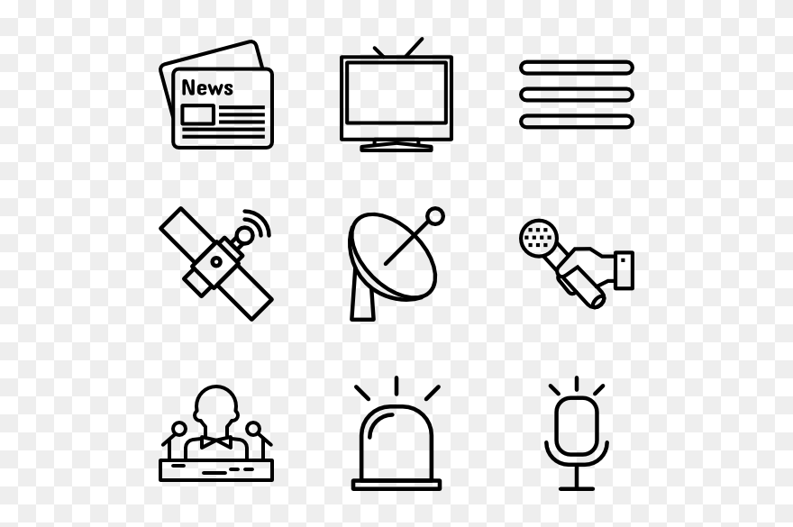 Drawing Icons Clipart